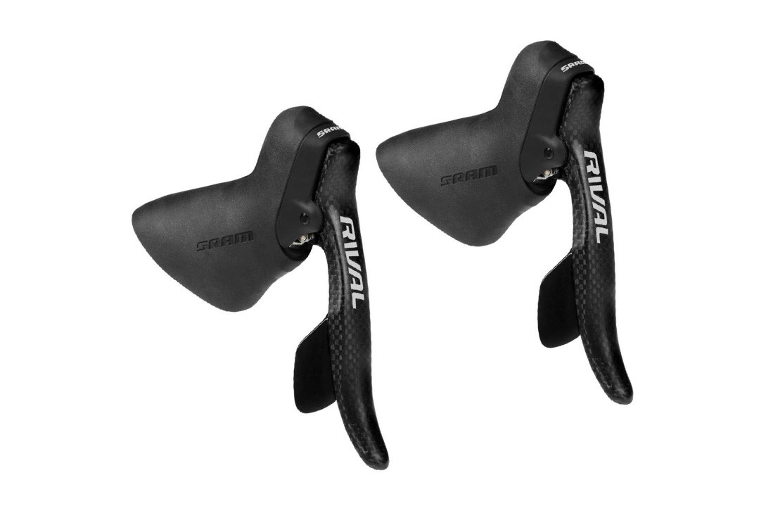 Brake Levers from a Groupset